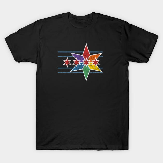 Chicago Pride T-Shirt by KatieWalshArt